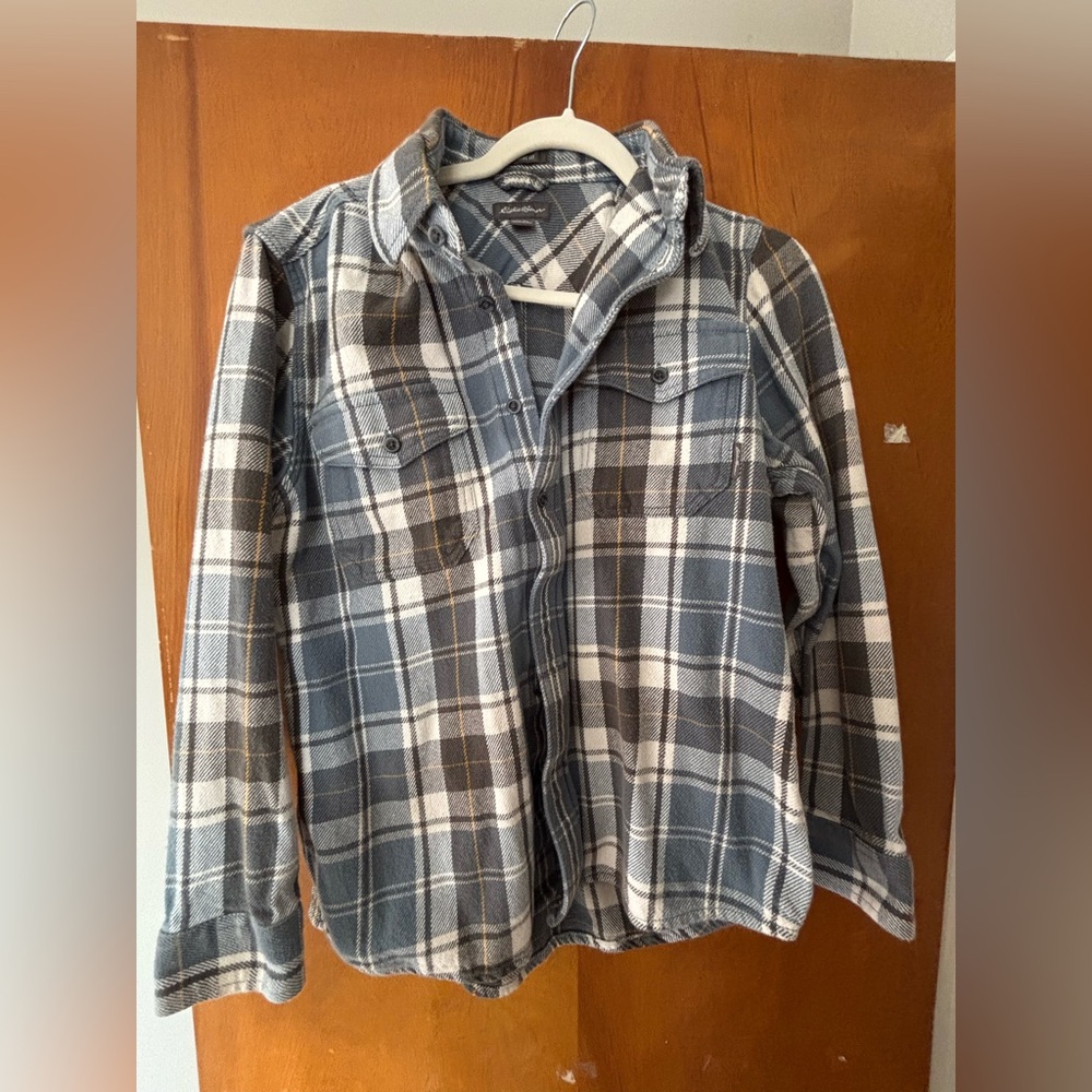 Eddie Bauer Classic Fit Plaid Shirt